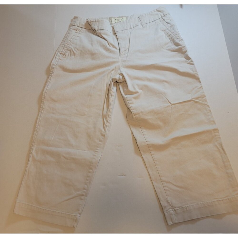 Sonoma Life + Style Original Fit Khaki Capri Pants - Mid Rise - Size 6